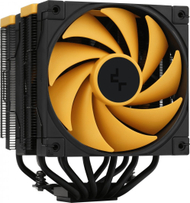 Ладилник за процесор Deepcool AK620 Zero Dark Zoria, црн/жолт