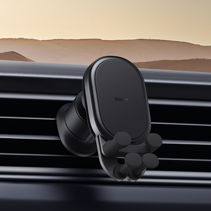 Mbajtëse për celular Baseus Stable Pro, 15W, e zezë