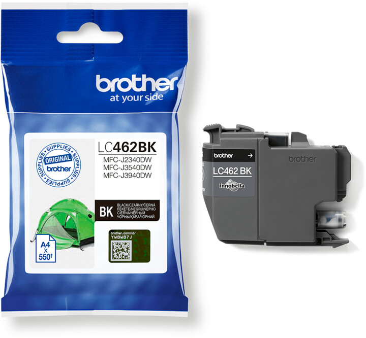 Ngjyrë për printer Brother LC-462BK, i  zi