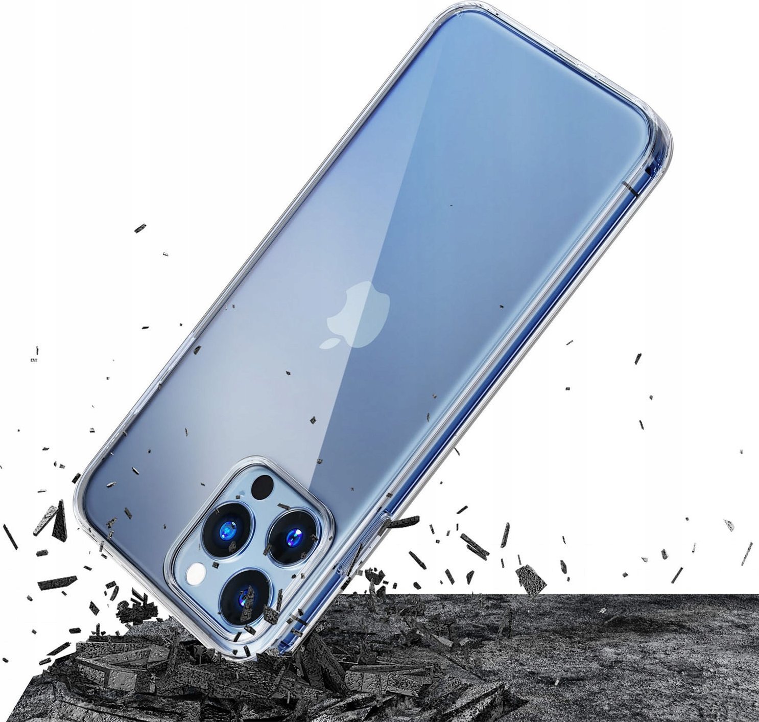 Mbulesë transparente 3MK Clear Case për Xiaomi Redmi 12, silikon i hollë, fleksibël, transparente