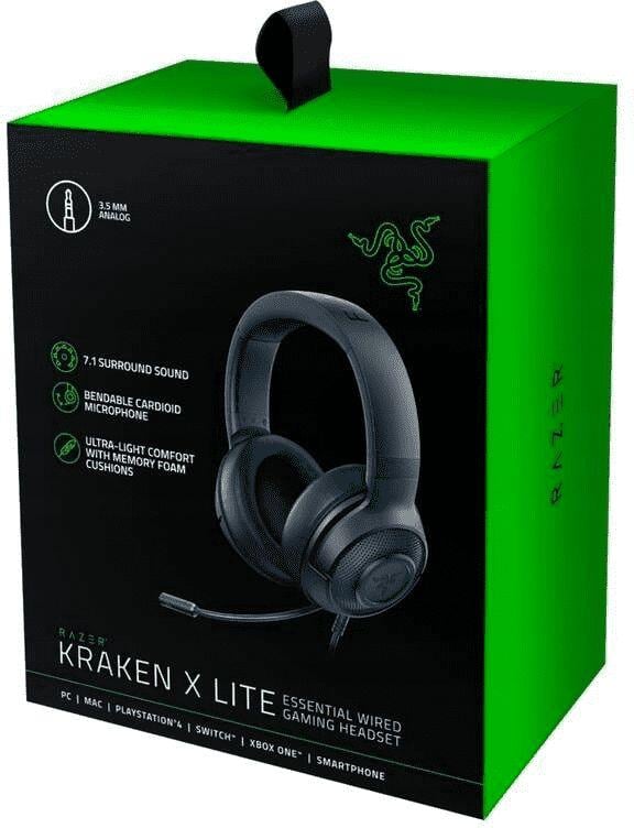 Kufje Razer Kraken X Lite, të zeza