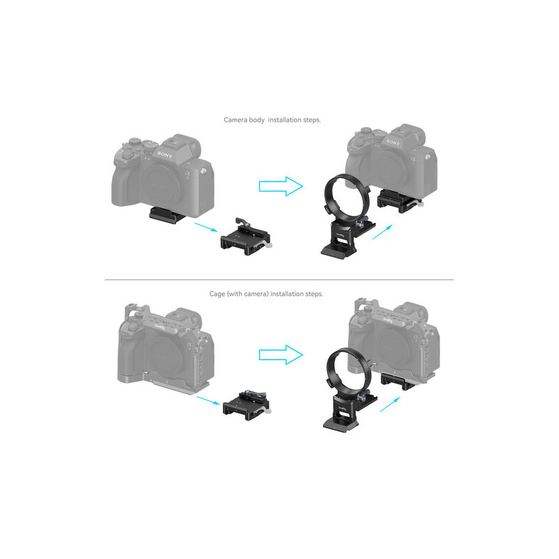 SmallRig Rotatable Horizontal-toVertical Mount Plate Kit for Sony Alpha