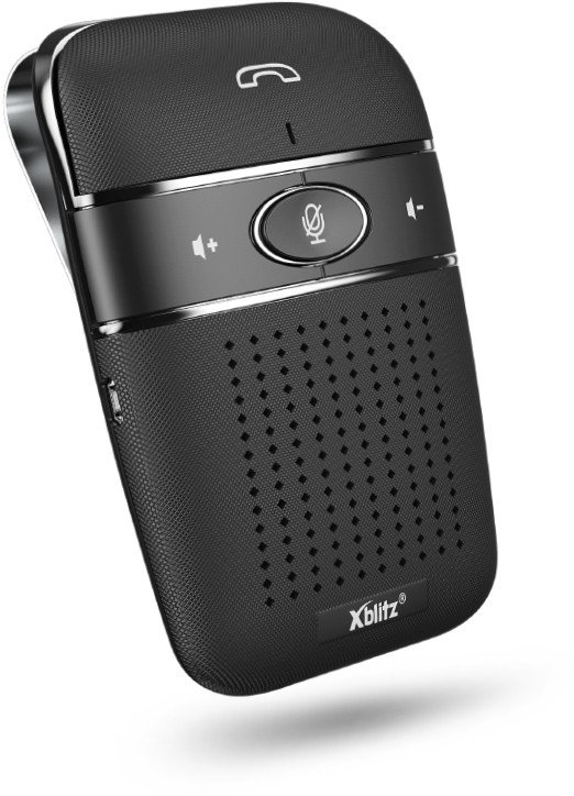 Set hands free për makinë Xblitz X900 Pro, Bluetooth 4.1, bateri me kapacitet të lartë, i zi