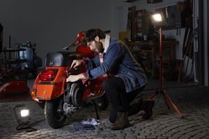 Prozhektor LED LEDVANCE Worklights, 2x50W, 4000K, me tripod