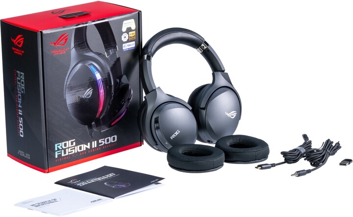 Kufje ASUS ROG Fusion II 500, të zeza