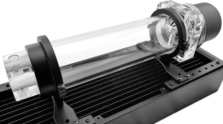 Rezervuar uji për PC Singularity Computers Protium 200mm, akrilik, i zi