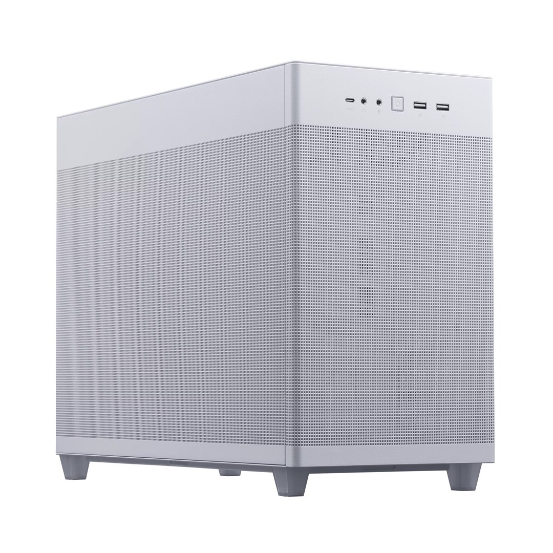 Kuti kompjuteri Asus Prime AP201, micro ATX, USB 3.2 Type C, e zezë
