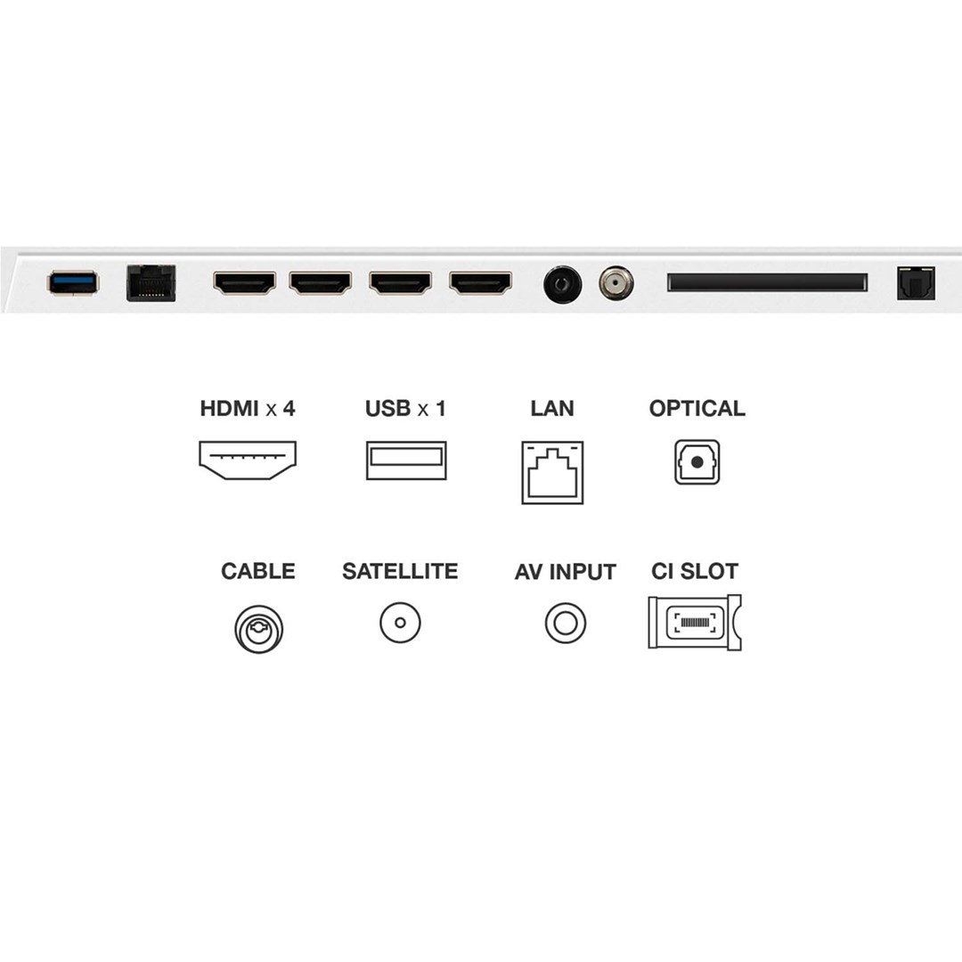 Televizor TCL 55A300W NXTFrame, 55", QLED Pro 4K UHD, i artë