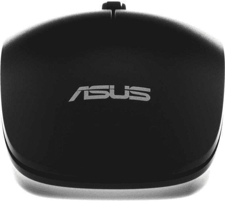 Maus Asus WT300, wireless, USB, i zi dhe i kuq