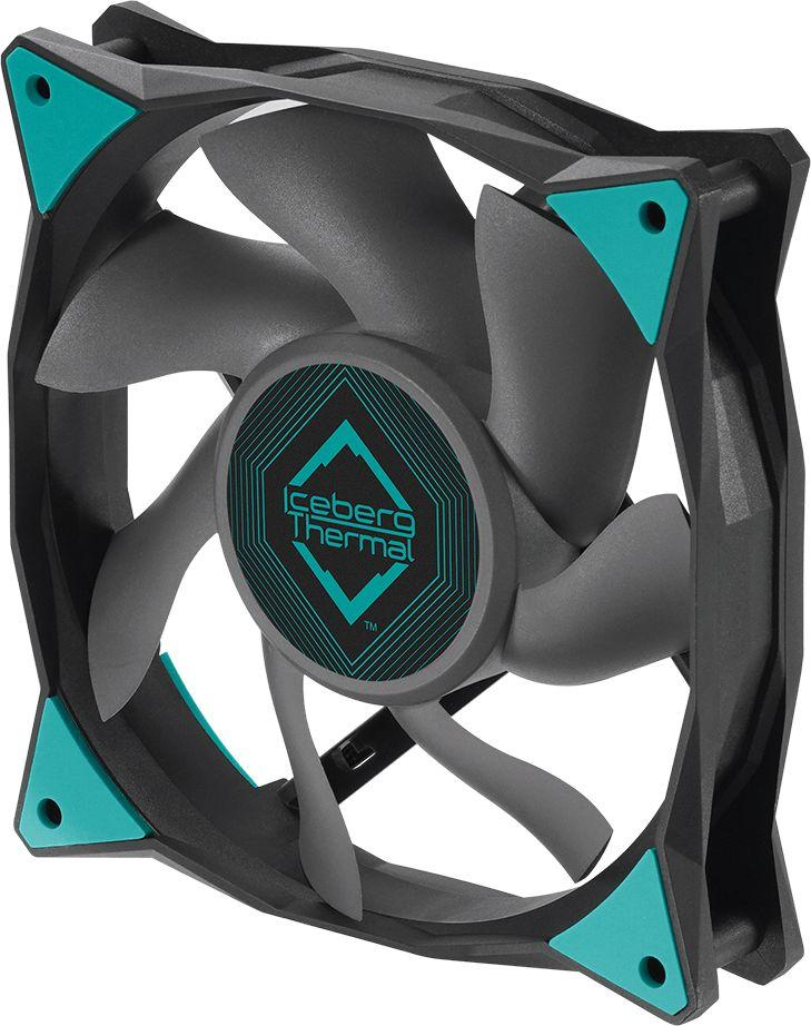 Ftohës Iceberg IceGALE, 120 mm, i zi