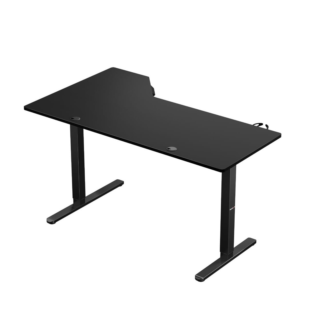 Tavolinë elektrike Huzaro Hero 9.1, 145 x 60 cm, lartësi 72-120 cm, e zezë