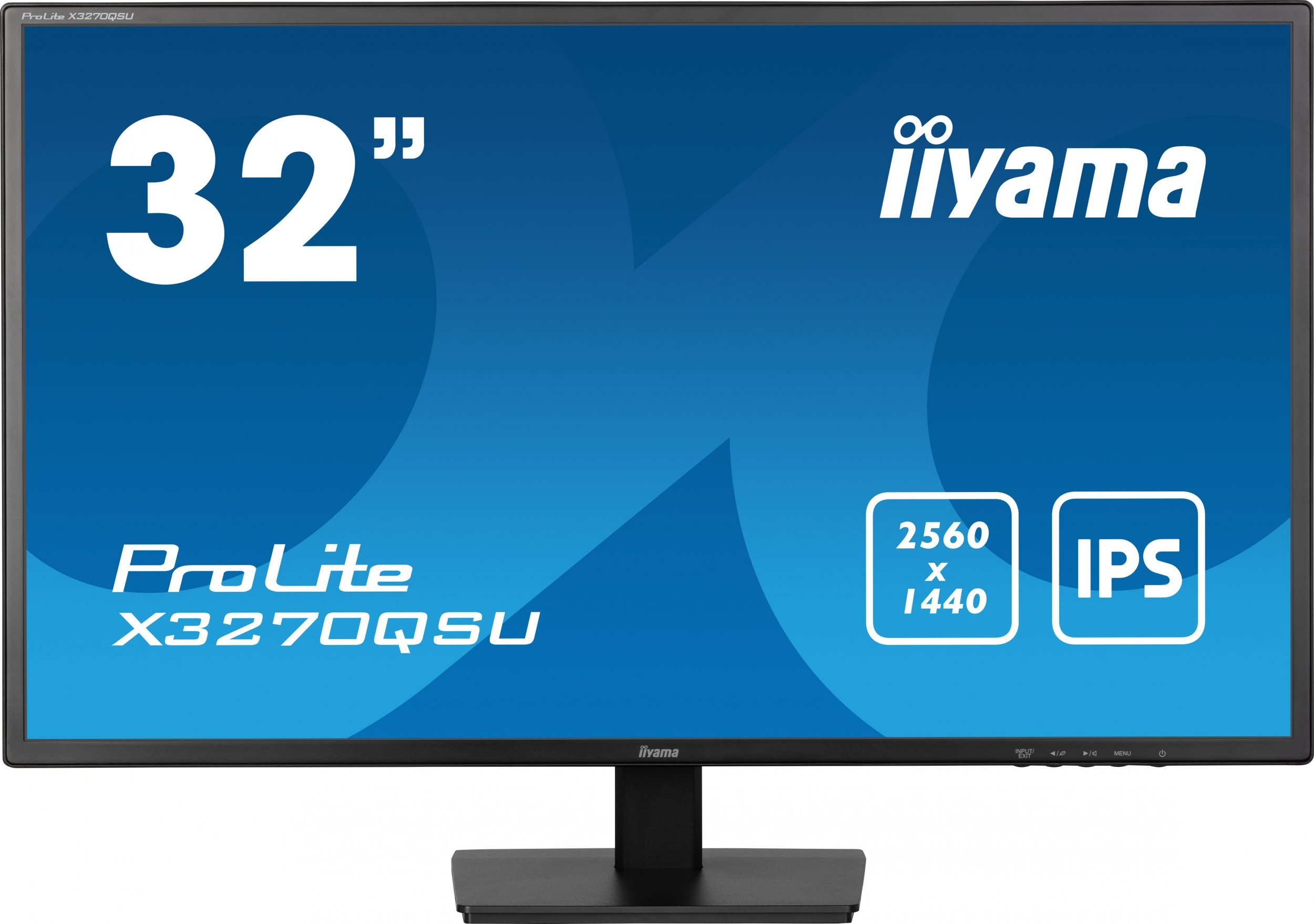 Monitor iiyama ProLite X3270QSU B1, 32", WQHD 2560x1440, IPS, i zi