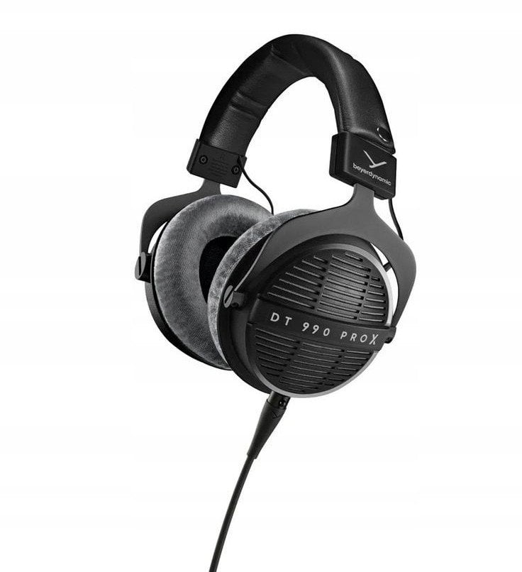 Kufje Beyerdynamic DT 990 PRO X, open back, profesionale studio, gri