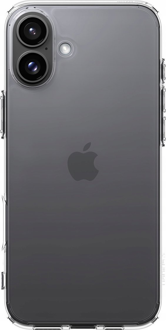 Kllëf telefoni Spigen Ultra Hybrid, për iPhone 16, transparent