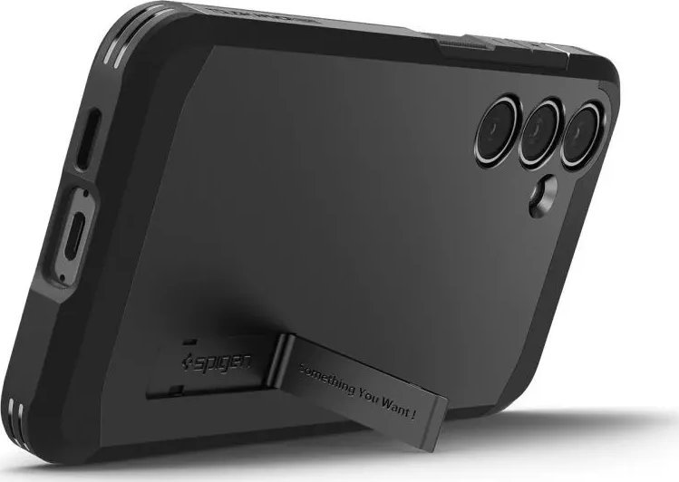 Futeri telefoni Spigen Tough Armor Mag për Samsung S24 FE, MagSafe, i zi