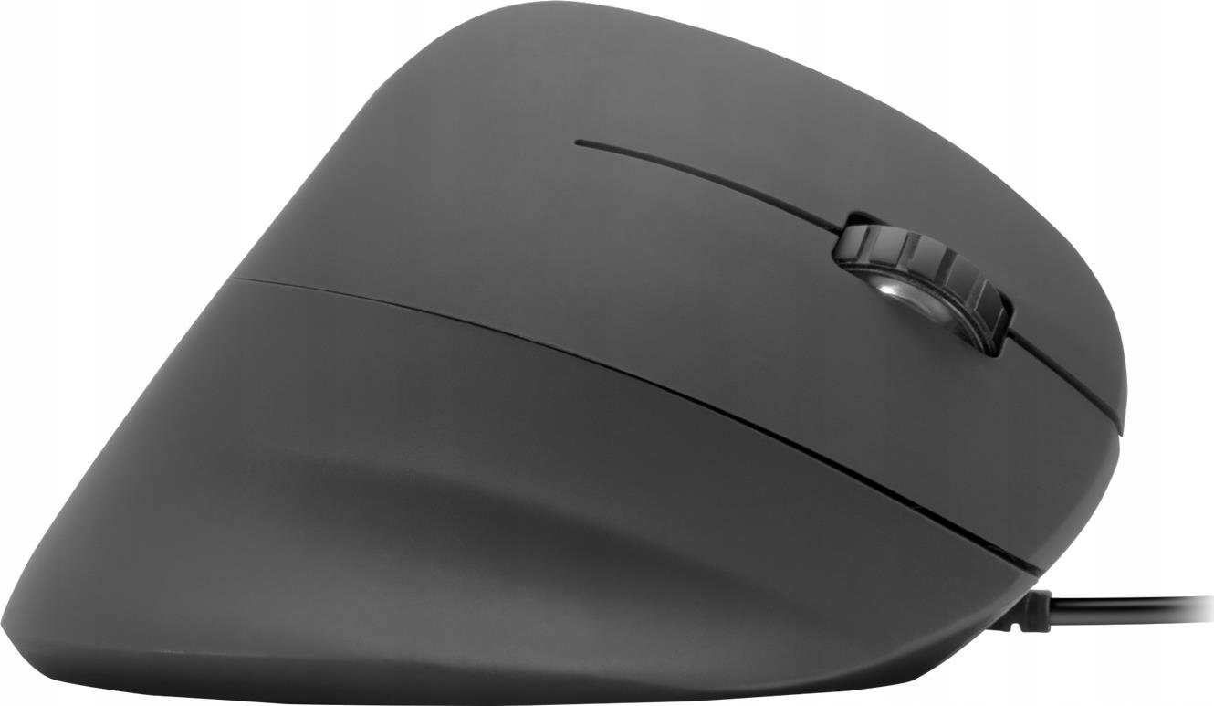 Maus vertikal Speedlink PIAVO, ergonomik, me kabllo USB, i zi