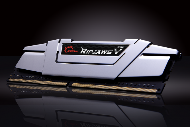 Memorie G.Skill Ripjaws V, DDR4, 16 GB, 2666 MHz, CL15, F4-2666C15D-16GVS