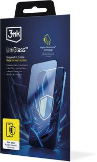 Xham mbrojtës universal 3mk UniGlass, për telefona, transparentsh