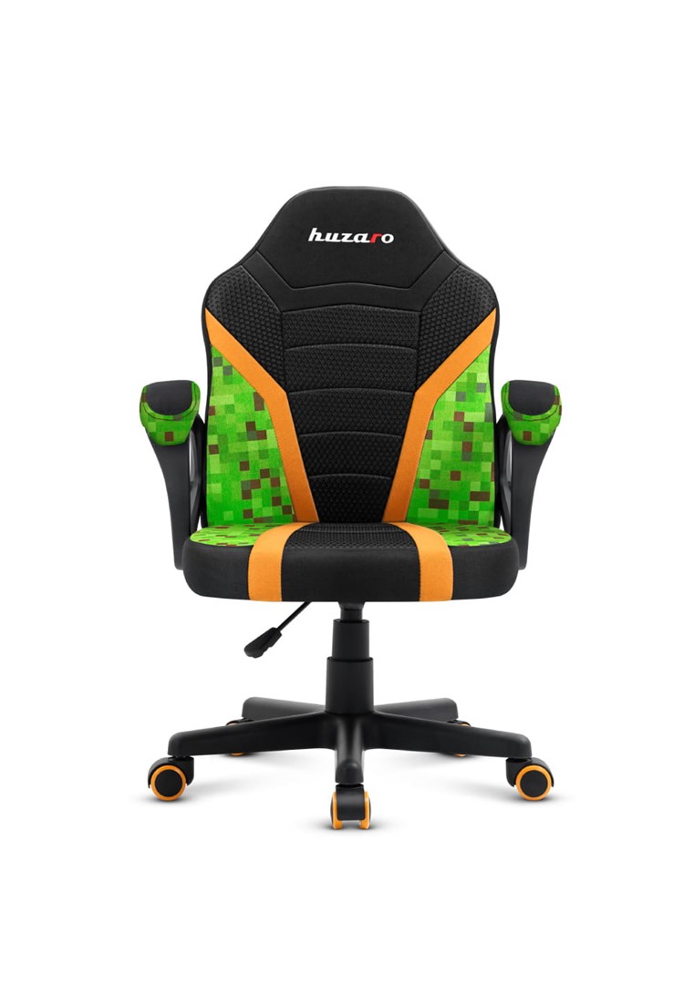 Karrige lojërash për fëmijë Huzaro Ranger 1.0 Pixel Mesh, 130kg, e zezë