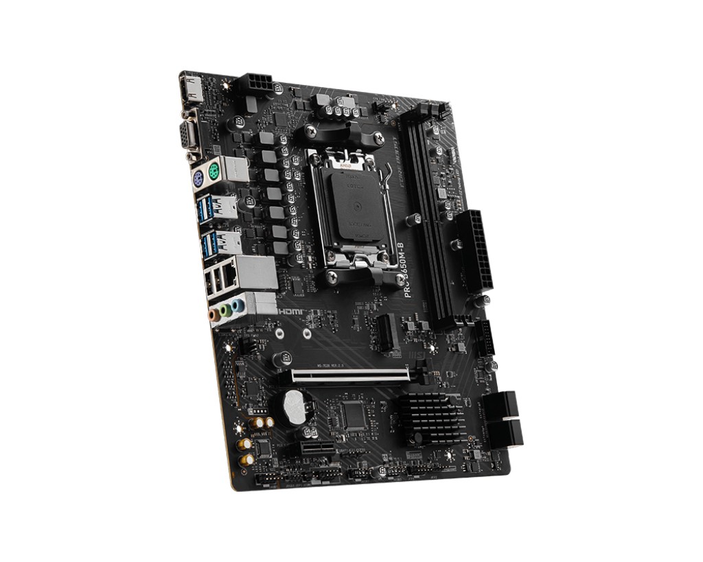 Pllakë amë MSI PRO B650M-B - DDR5, AM5, mATX