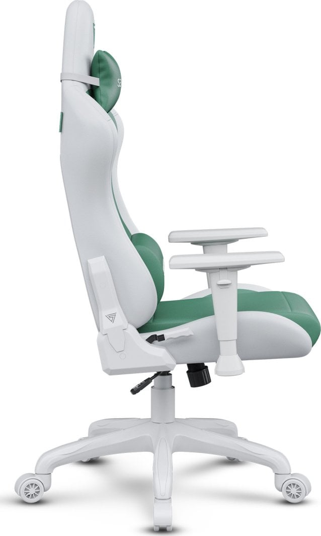 Karrige SENSE7 Spellcaster FUKU, material+lëkurë, e gjelbër/ bardhë