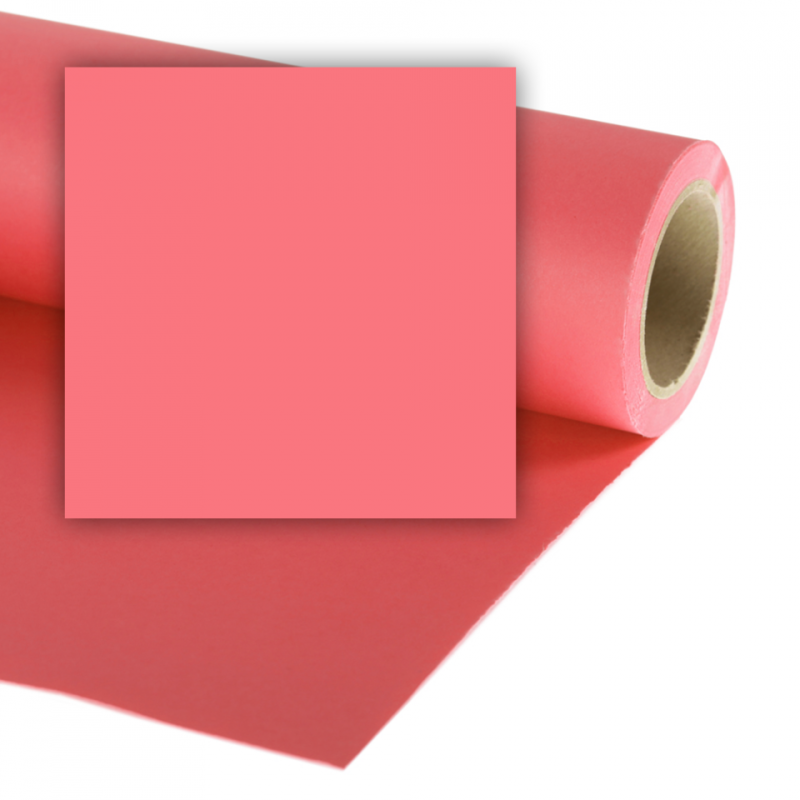 Letër sfondi Colorama 2.72x11m Coral Pink