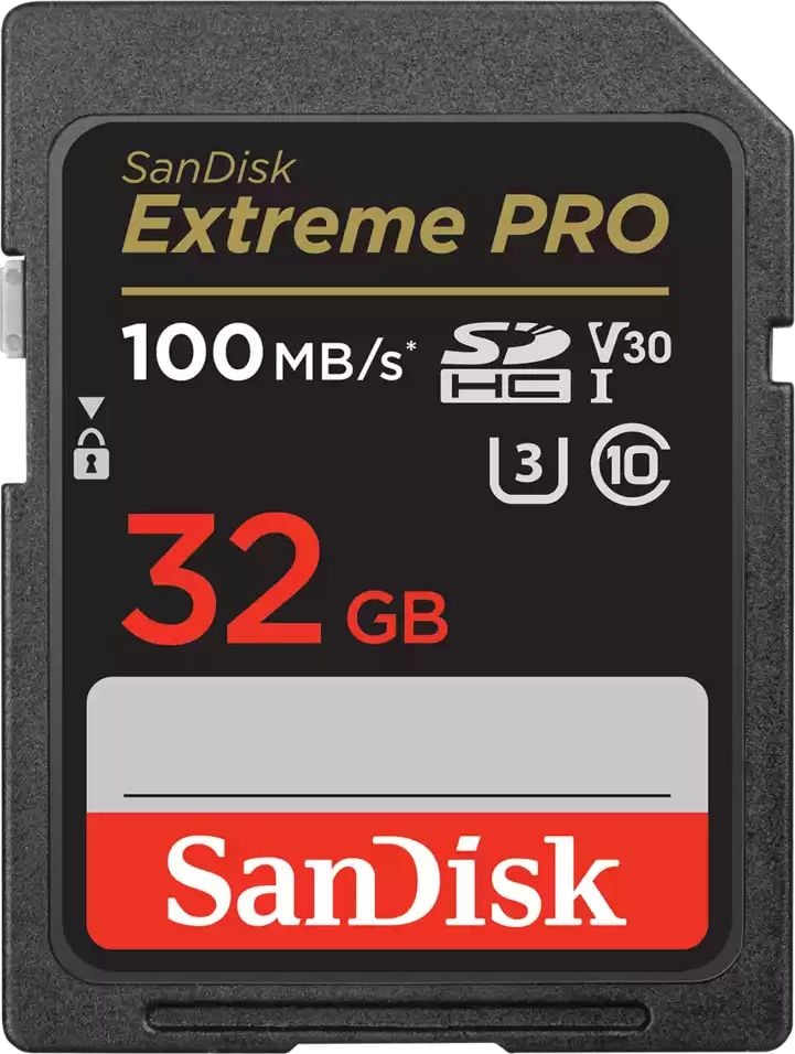 Kartë memorije SanDisk Extreme PRO SDHC, 32GB, Class 10 UHS I U3 V30