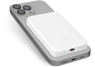 Power bankë magnetike wireless 5000mAh, USB C, e zezë