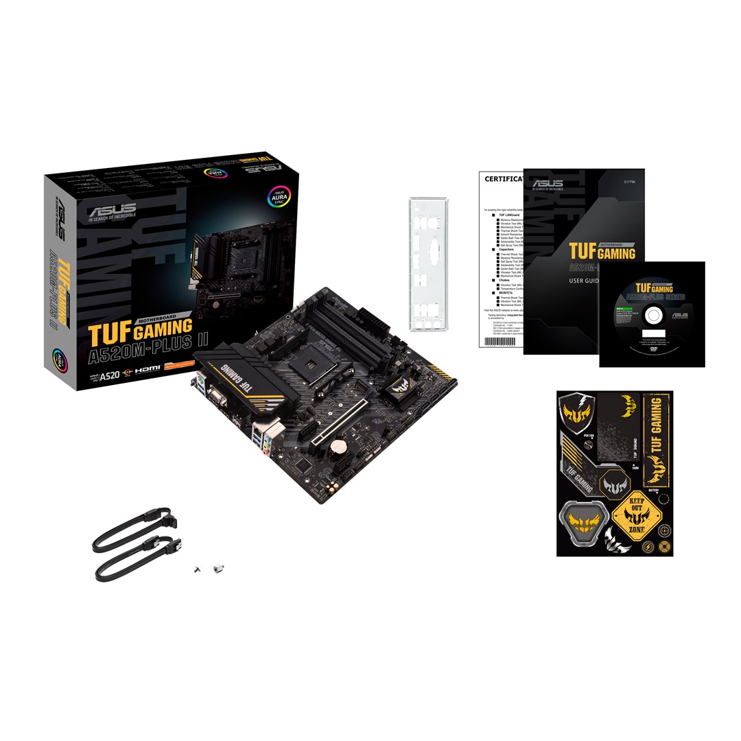 Pllakë amë ASUS TUF Gaming A520M-PLUS II AMD A520 Socket AM4 micro ATX