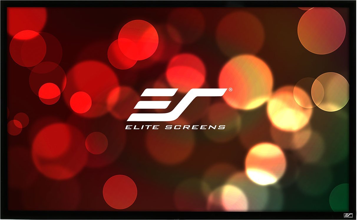 Ekran projekcioni fiks Elite Screens EzFrame R92WH1, 92", 16:9, i bardhë me kornizë të zezë