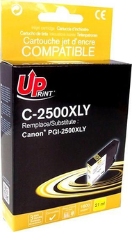 Компатибилен кертриџ Uprint Canon PGI-2500XL, жолт, XL