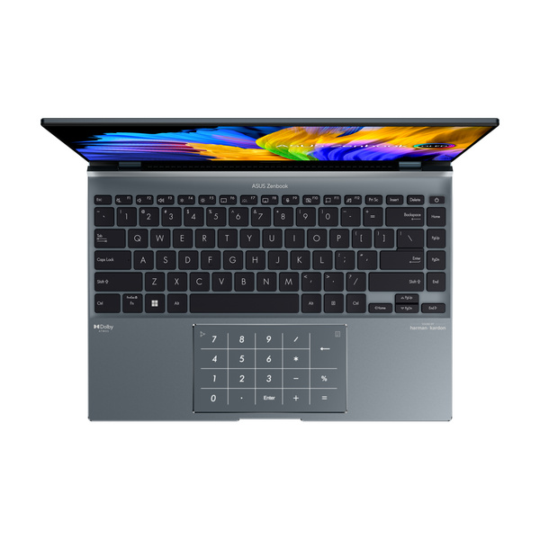 Laptop ASUS Zenbook UX5401ZA-L7016W, 14", 16GB RAM, 1TB SSD, Core i7-12700H, Iris Xe Graphics, i zi