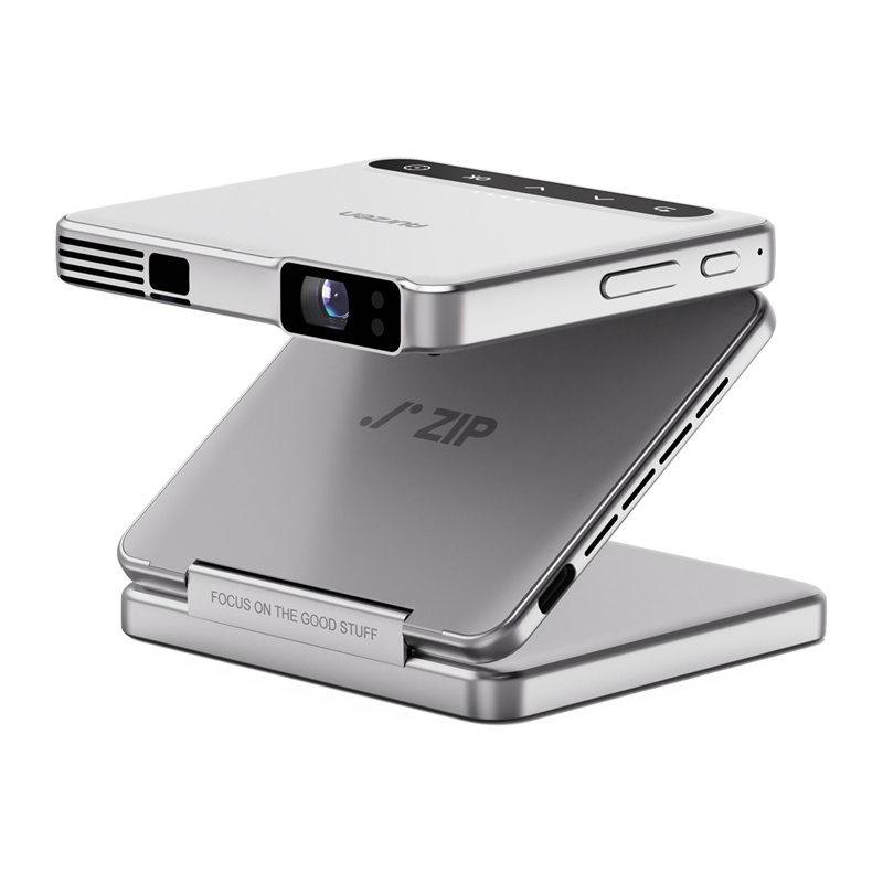 Projektor mini Aurzen ZIP Tri Fold, DLP, 720p HD, argjendtë