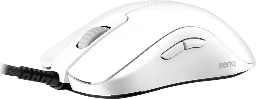 Maus gaming Zowie BenQ FK1 Plus B V2, 3200 DPI, me kabllo, i bardhë