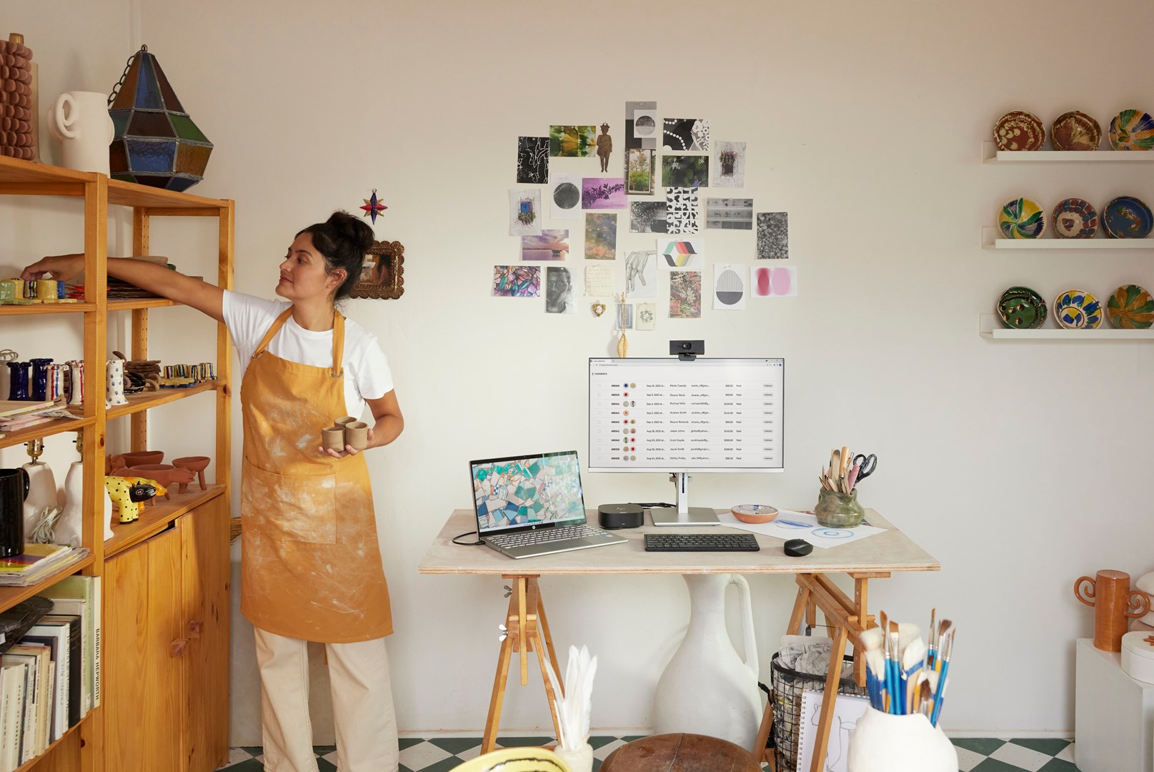 Stacion dokimi USB-C HP G5 Essential, 65W, 4 USB-A, i zi