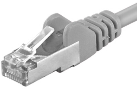 Kabllo PremiumCord Patch, UTP RJ45-RJ45 level 5e, 0.1m, e hirtë