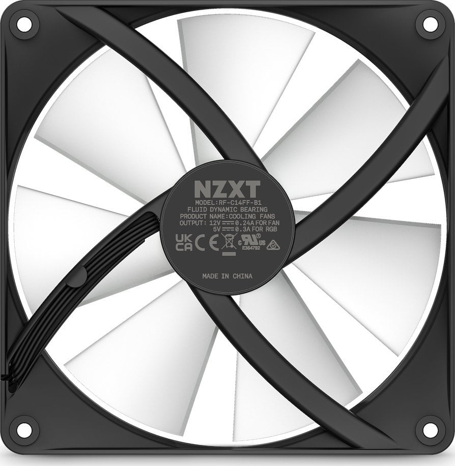 Ftohës Nzxt F140 RGB Core (RF-C14SF-B1), 140 mm