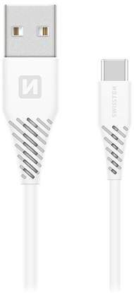 Kabllo SWISSTEN USB-A - USB-C, 1.5m, e bardhë