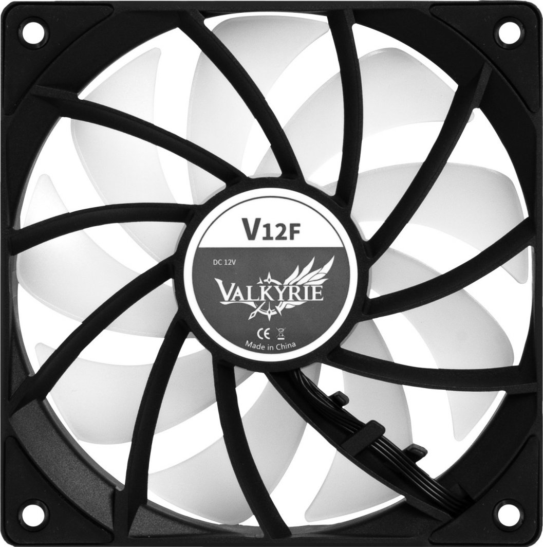 Ftohës Valkyrie V12F ARGB, 120 mm, i zi