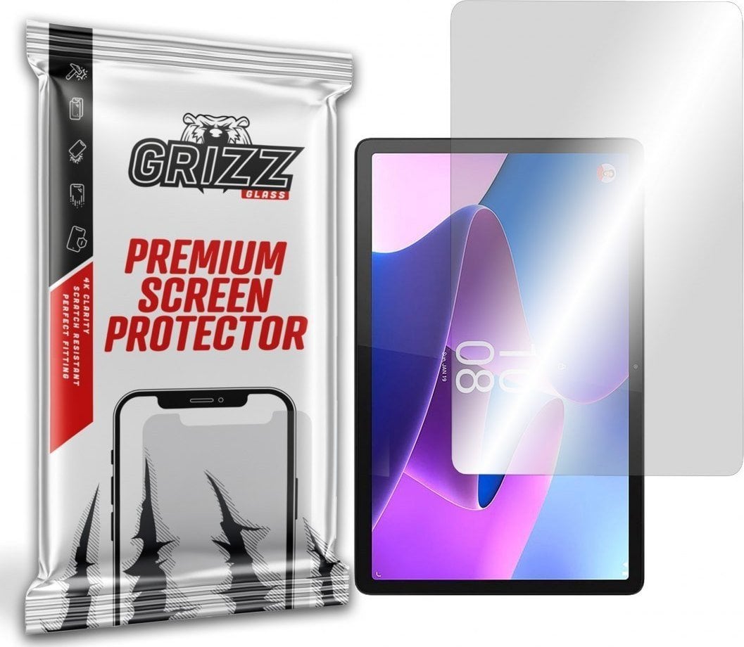 Mbrojtës ekrani GrizzGlass për Lenovo Tab P11 Pro Gen 2, xham hibrid, transparent
