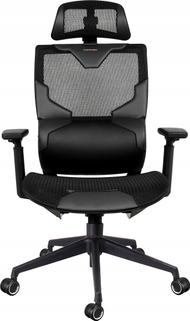 Karrige zyre dhe gaming CORTEK VISION, rrjetë ergonomike, e zezë