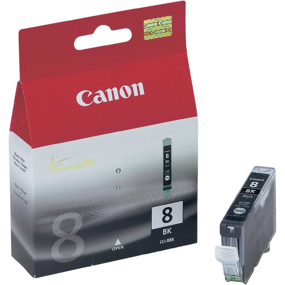 Мастило Canon CLI-8B за печатач Canon Pixma iP4200, 490 страници, црна