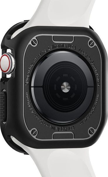 Mbrojtëse Rugged Armour për Apple Watch Series 4, 44mm, e zezë