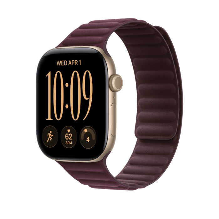 Apple Watch 46mm Burgundy Magnetic Link, S/M