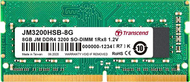 Memorie RAM për laptop Transcend JetRam JM3200HSB-8G, 8GB DDR4 SODIMM, 3200MHz