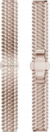 Rrip ore Beline Honeycomb, 20mm, metal, rozë gold