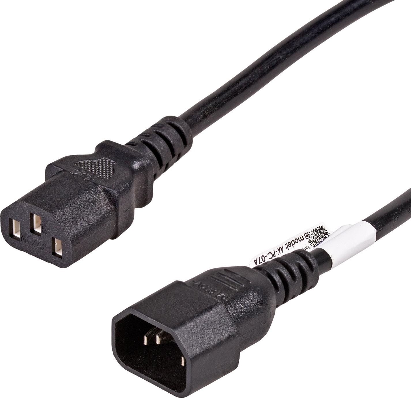 Zgjatëse rryme Akyga AK PC 07A, 3m, seri Pro, e zezë