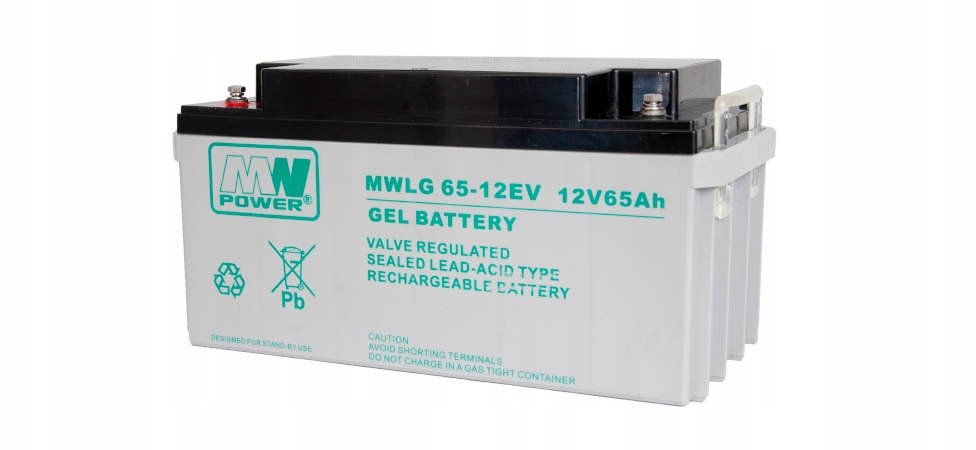 Гел батерија MW Power MWLG 65-12EV, 12V, 65Ah