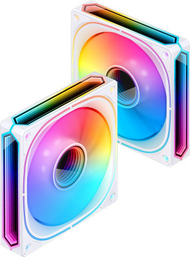 Ventilator PC Jonsbo FR-505, 120mm, ARGB 5V 3pin, i bardhë