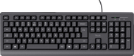 Tastierë Trust BASICS 24639, USB, US QWERTY, e zezë